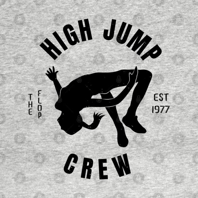 Women Athletics High Jump Crew Girl Athlete Gift by atomguy